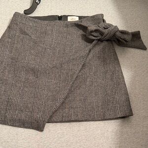 Wilfred Plaid Mini Skirt